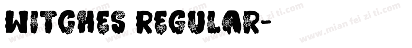 Witches Regular字体转换